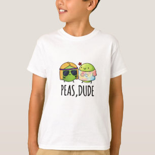 Peas Killen Funny Hippie Pea Pun T Shirt