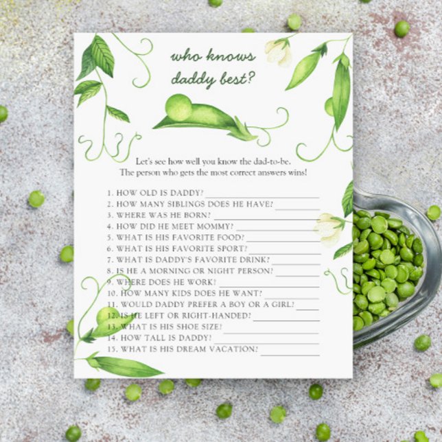 Peas - Vem vet vad pappa spelar bäst (Skapare uppladdad)