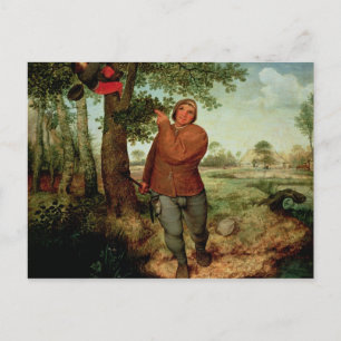 Peasant and Birdnester, 1568 Vykort