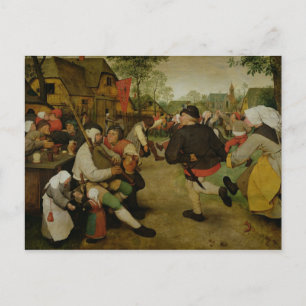 Peasant Dance, 1568 Vykort
