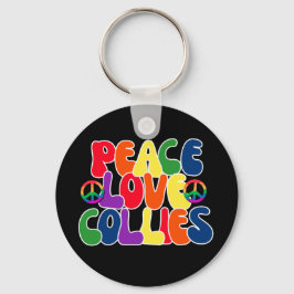 Pease Kärlek Collies Nyckelring