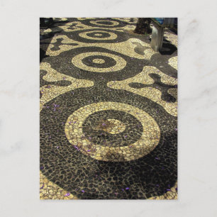 Pebble Art Footpath : Funchal, Madeira (Portugal) Vykort