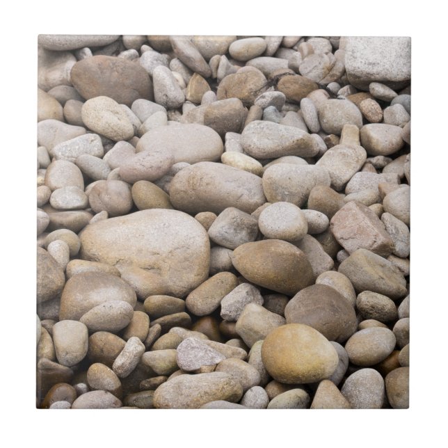 Pebble-bakgrund mönster kakelplatta (Framsidan)