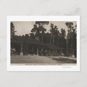 Pebble Beach, CA - Lodge in Firth by Sea Vykort