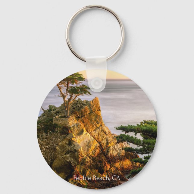 Pebble Beach, Kalifornien Nyckelring (Framsida)