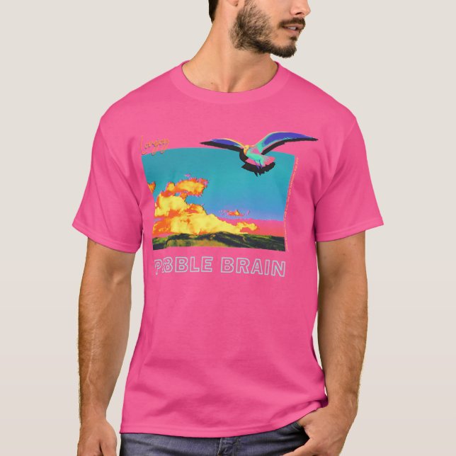 Pebble Brain T Shirt (Framsida)