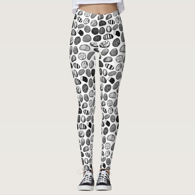 Pebble Mönster Leggings (Framsida)