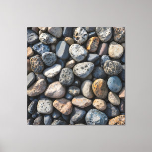Pebble Mosaic Canvastryck