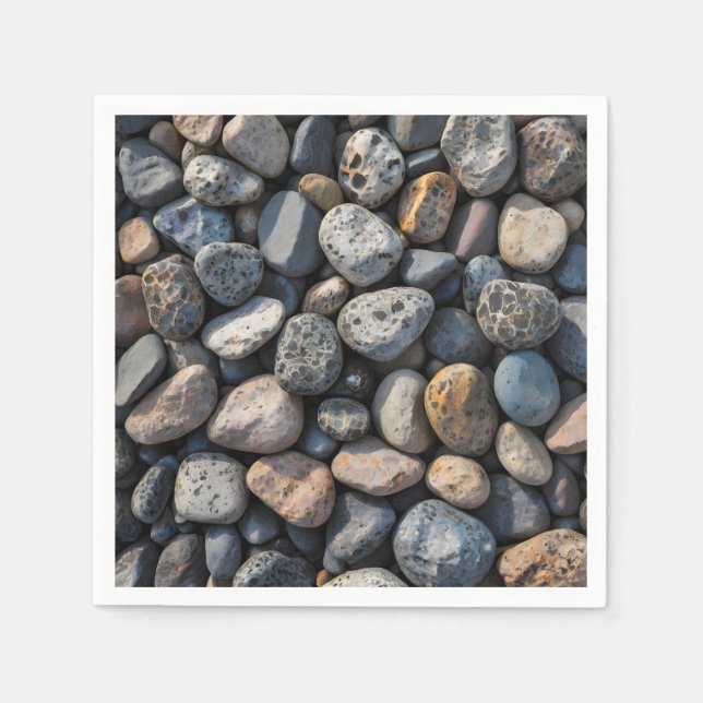 Pebble Mosaic Pappersservett (Framsidan)