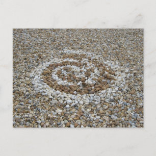 Pebble spiral vykort
