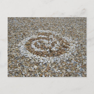 Pebble spiral vykort