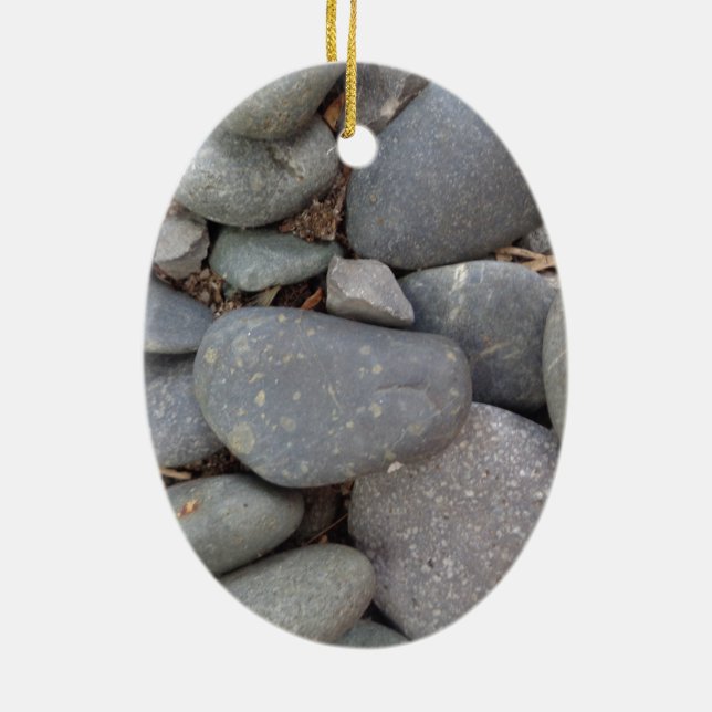 Pebble Stones Julgransprydnad Keramik (Baksidan)