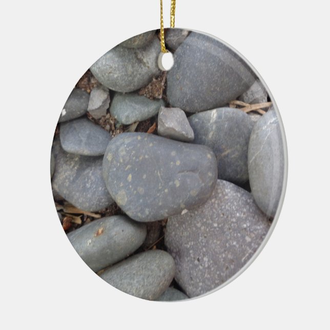 Pebble Stones Julgransprydnad Keramik (Vänster)