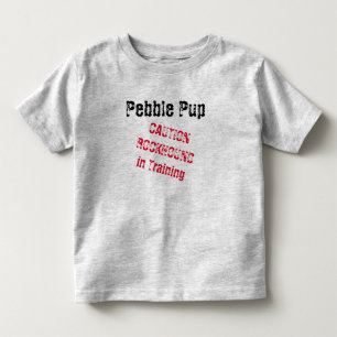 Pebble Valp Försiktighet vid rakhound i träning 2t T Shirt
