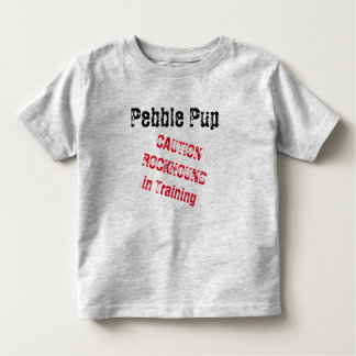Pebble Valp Försiktighet vid rakhound i träning 2t T Shirt