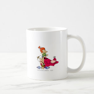 PEBBLES™ och Bam Bam och Dino Playtime Kaffemugg
