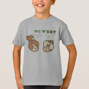 PEBBLES™- och BAMM--BAMM™kärleknatur T-shirt