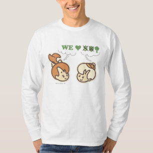PEBBLES™- och BAMM--BAMM™kärleknatur Tee Shirt