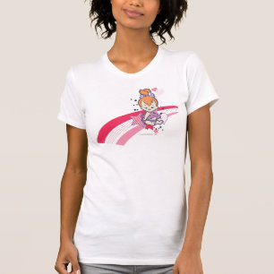 PEBBLES™ på den rosa regnbågen T Shirt