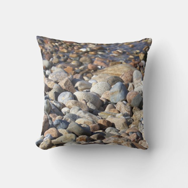 Pebbles Photo Pillow Kudde (Framsida)