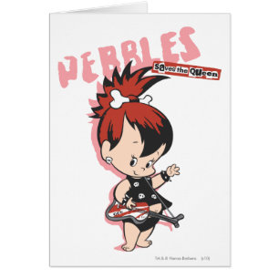 PEBBLES™-rockstjärna Hälsningskort