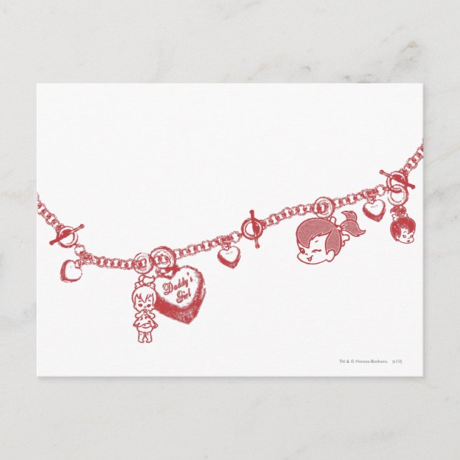 PEBBLES™-vänskap kedjar Vykort (Framsida)