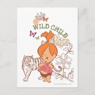 PEBBLES™ Wild Child Vykort