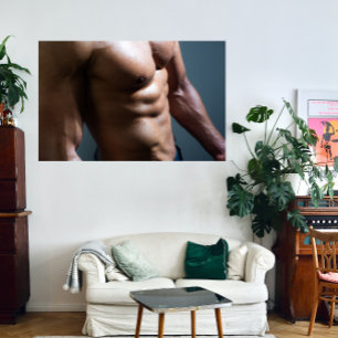 Pec Perfection Hett Guy Poster