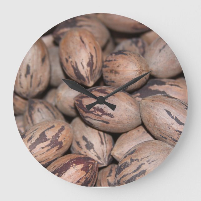 Pecan Clock Stor Klocka (Framsida)