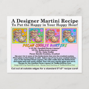 Pecan Cookie Martini Recipe-vykort Vykort