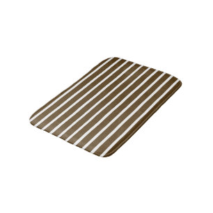 Pecan Neutralt Rand Badrumsmatta