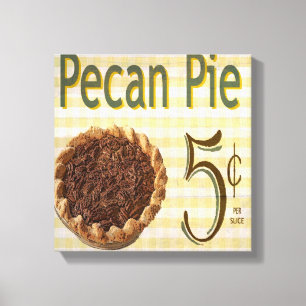 Pecan Paj Canvastryck