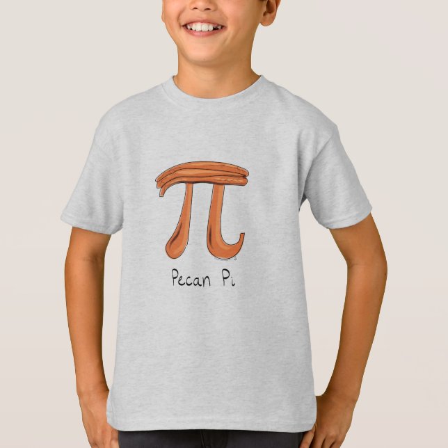 Pecan Pi Cute Math Pi Day Barn Boy's T-Shirt (Framsida)