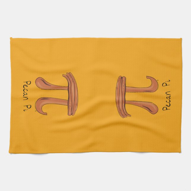 Pecan Pi Cute Math Pi Day Paj Baking Kitchen Towel Kökshandduk (Horisontell)