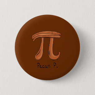 Pecan Pi Symbol Math Teacher Cute Kids Knapp