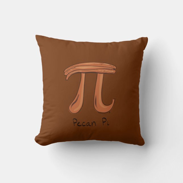 Pecan Pi Symbol Math Teacher Cute Kids Kudde (Framsida)