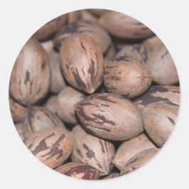 Pecan Stickers Runt Klistermärke