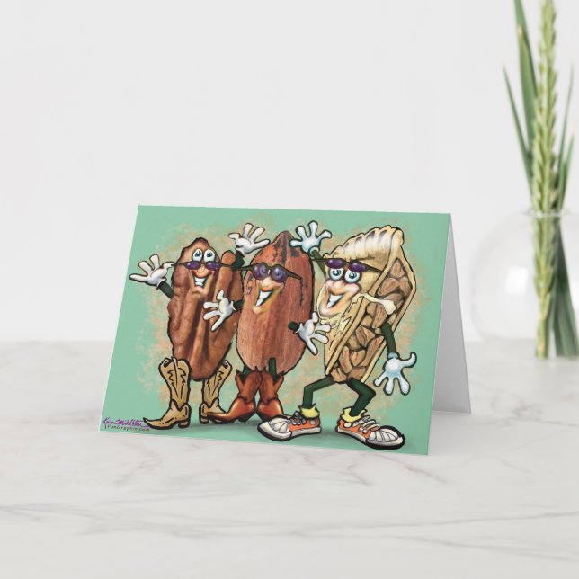 Pecans-kort Kort (Framsida)