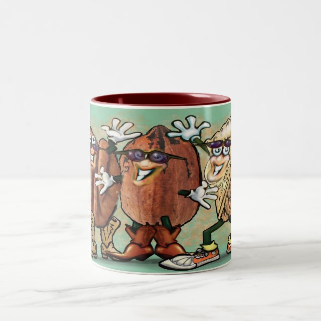 Pecans Two-Tone Coffee Mugg (Center)