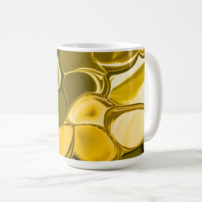Peças douradas - gomos de ouro. kaffemugg (Framsida höger)
