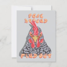 Peck Around Find Out - Kycklingsordning