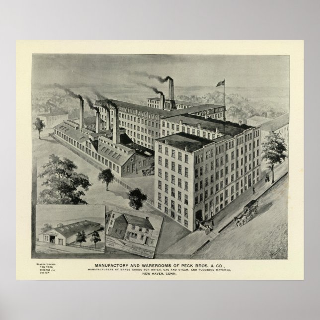 Peck Bros & Co Poster (Framsidan)