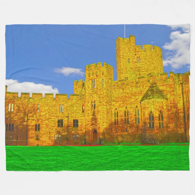Peckforton Castle in Tarporley, Cheshire Fleecefilt (Framsidan (Horisontell))