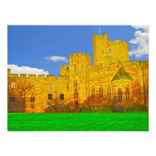 Peckforton Castle in Tarporley, Cheshire Fototryck