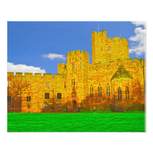 Peckforton Castle in Tarporley, Cheshire Fototryck