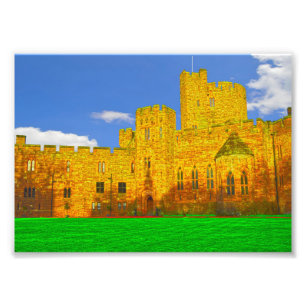 Peckforton Castle in Tarporley, Cheshire Fototryck