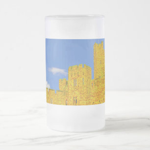Peckforton Castle in Tarporley, Cheshire Frostat Ölglas