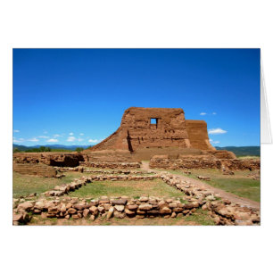 Pecos Ruins Hälsningskort