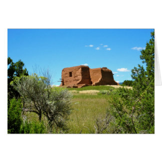 Pecos Ruins Hälsningskort