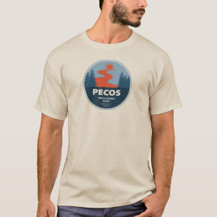 Pecos-Vilden och floden New mexico T Shirt